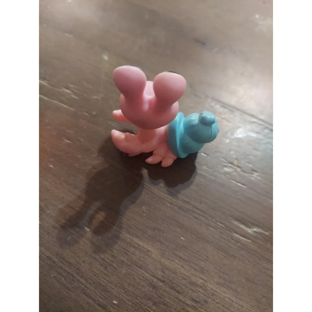 Littlest‎ Pet Shop LPS #1403 Hermit Crab Pink With Blue Eyes Preowned